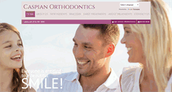 Desktop Screenshot of caspianortho.com